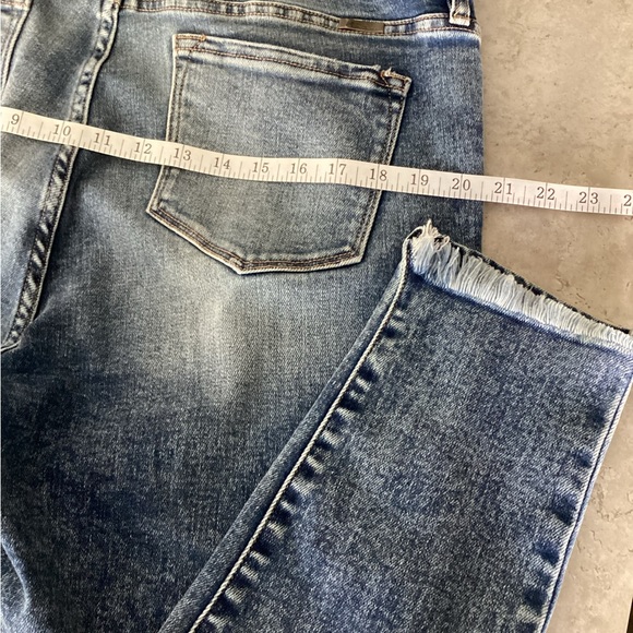 KanCan Plus size Distressed Ankle High Rise Jeans - Picture 8 of 9